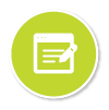 Copywriting icon green