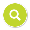 Search engine optimisation icon round green