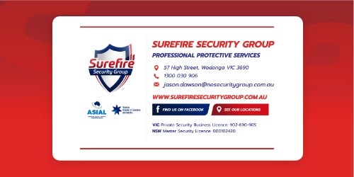 Surefire Security email signature