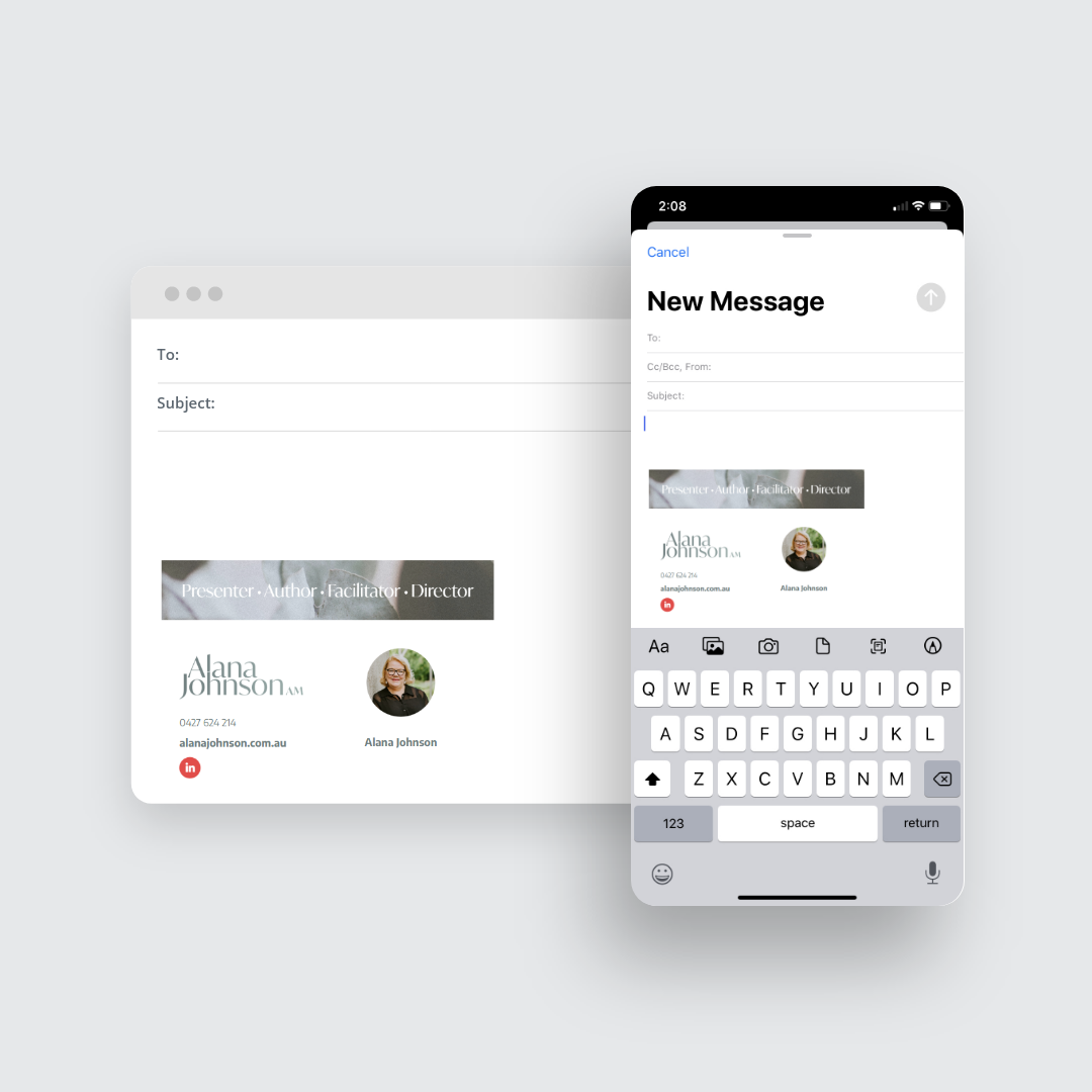 Alana Johnson - Email Signature Alana Johnson - Email Signature