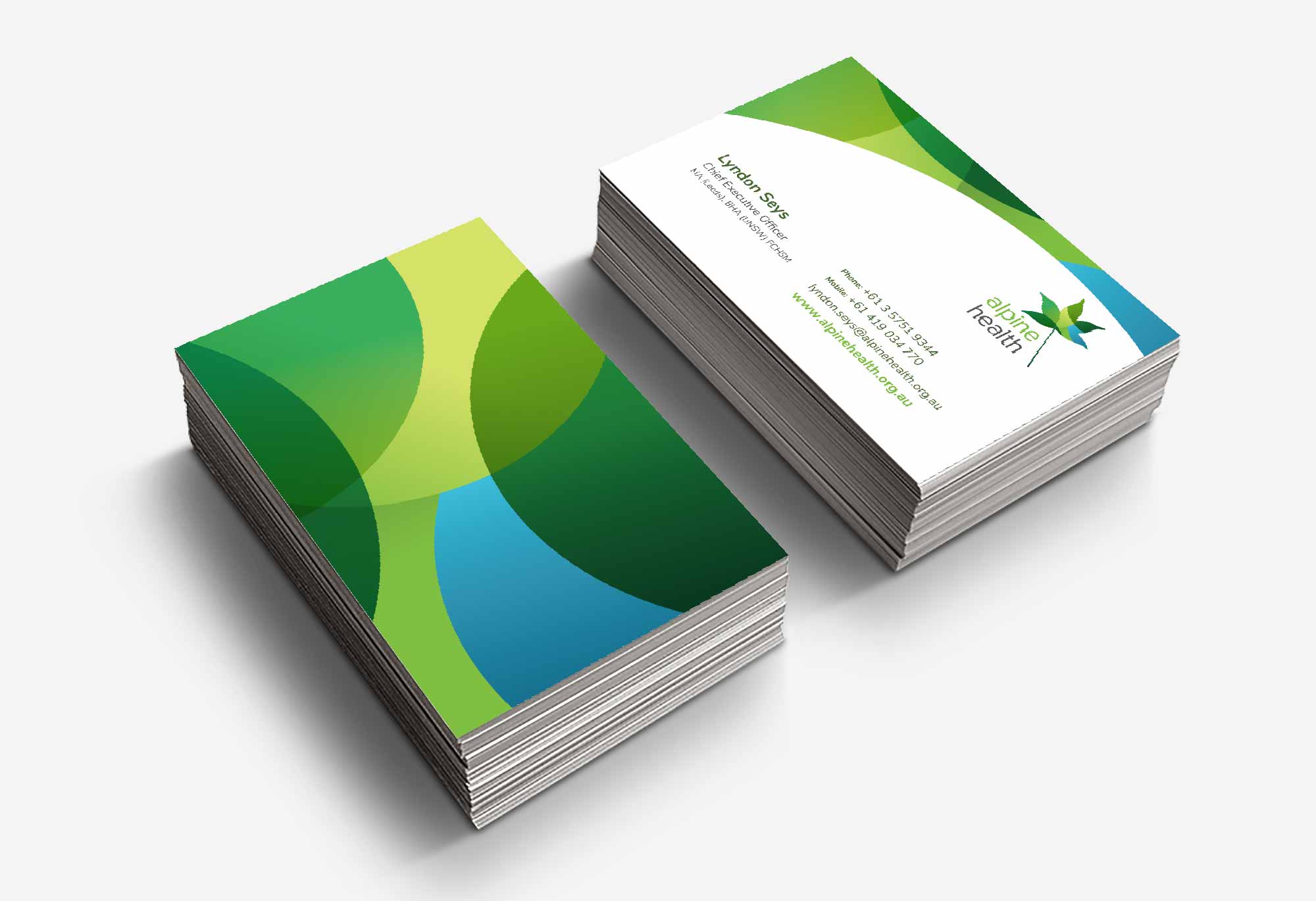 Alpine Health - Business Cards