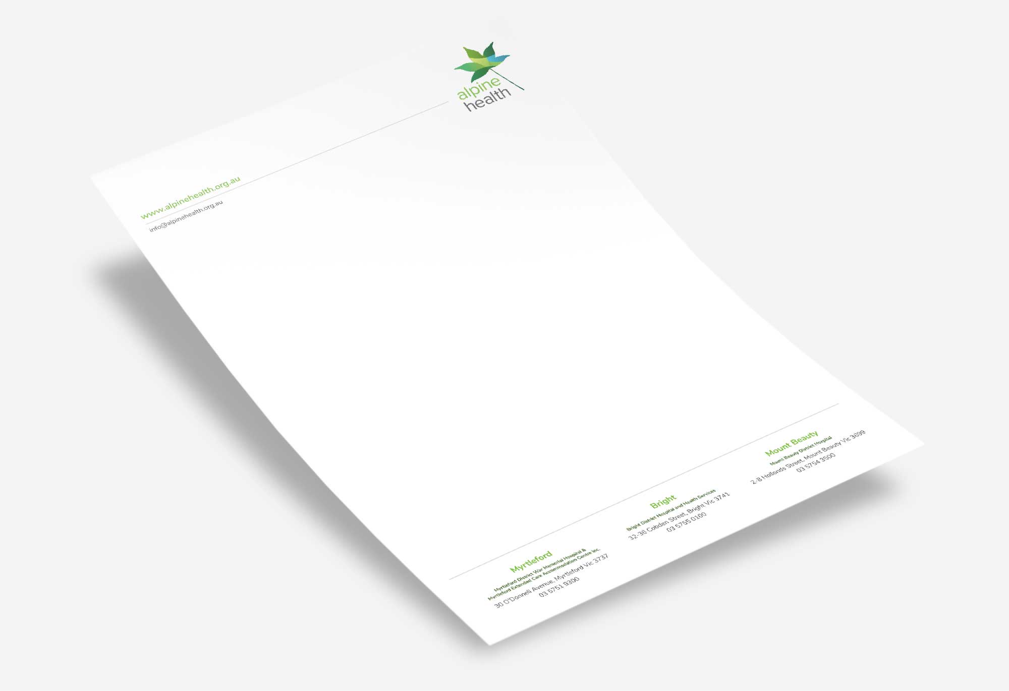 Alpine Health - Letterhead