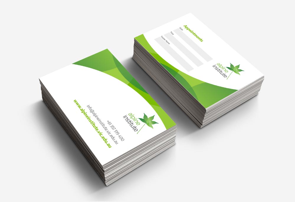 Alpine Health - Business Cards