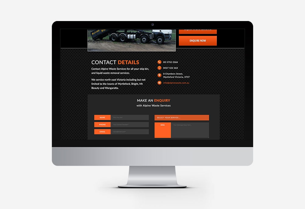 Alpine Waste Services - Website