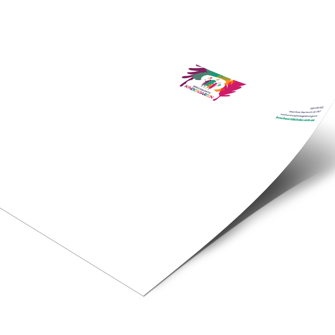 Beechworth Kindergarten - Letterhead