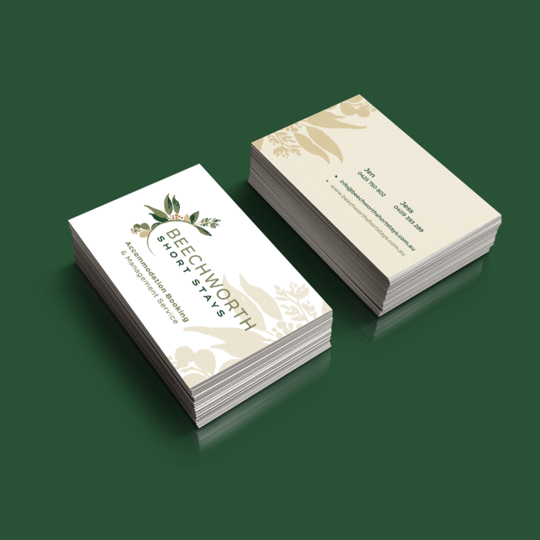 Beechworth Short Stays - Business Card