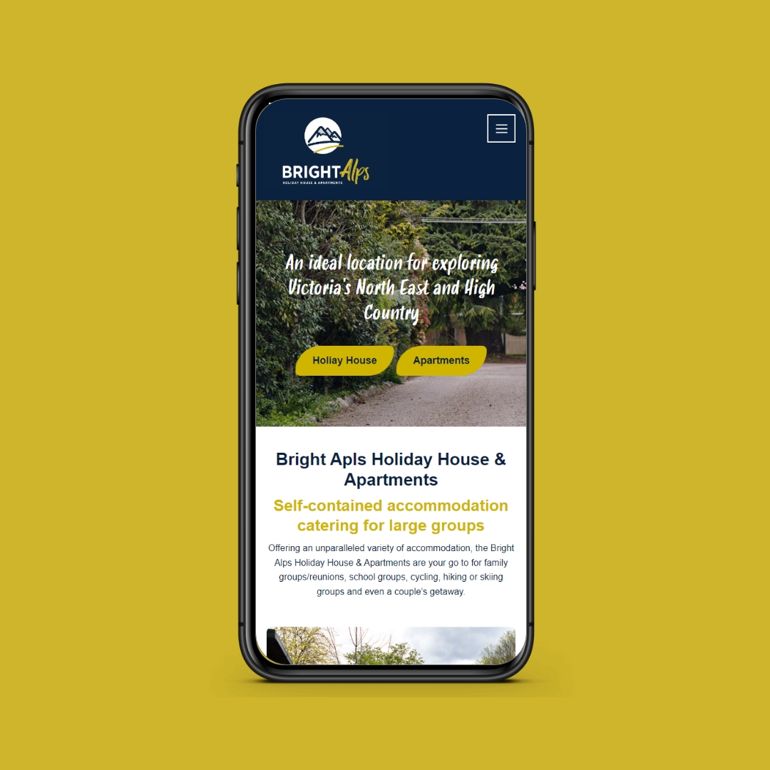 Bright Alps - Mobile Website