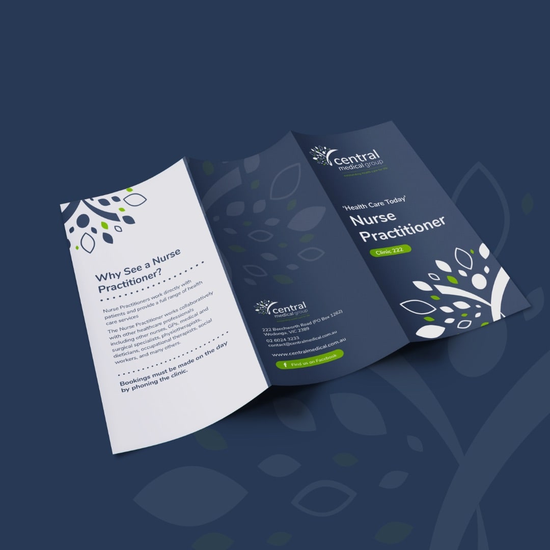 Central Medical Group - Trifold Brochure