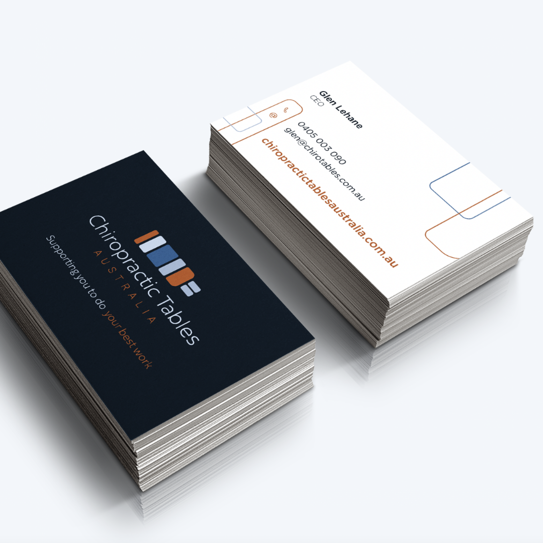 Chriopractic Tables Australia - Business Card