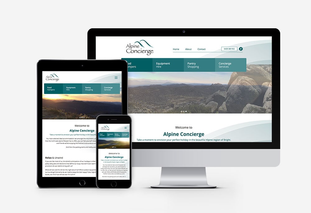 Alpine Concierge - Website