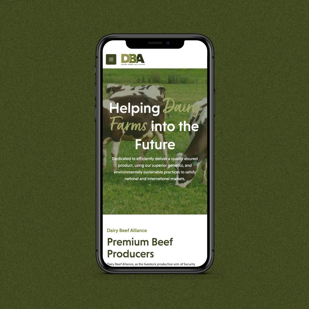 Dairy Beef Alliance - Website