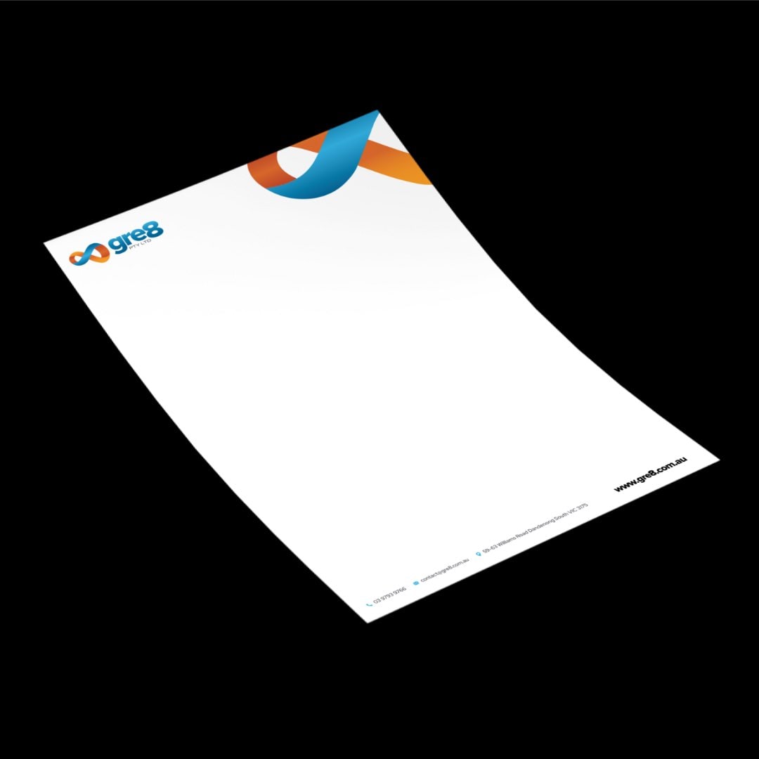 Gre8 - Letterhead