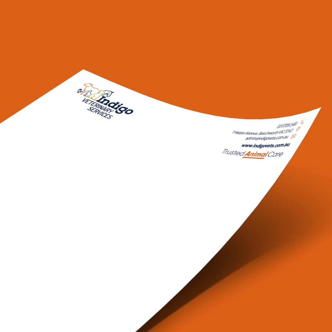 Indigo Veterinary Services - Letterhead