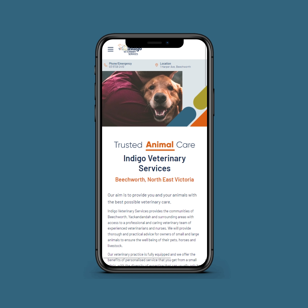 Indigo Veterinary Services - Website