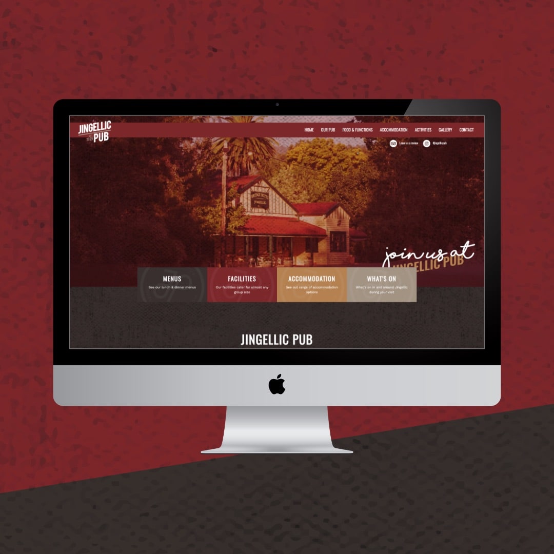 Jingellic Pub - Website