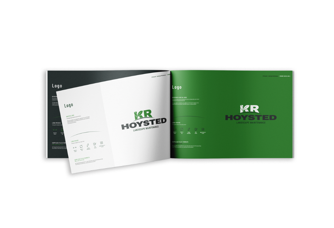 KR Hoysted Landscaping - Branding & Website