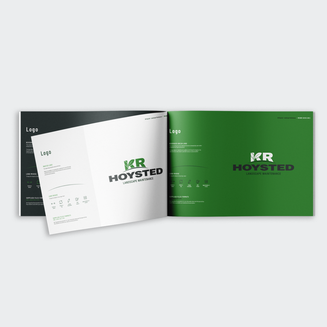 KR Hoysted Landscaping - Style Guide