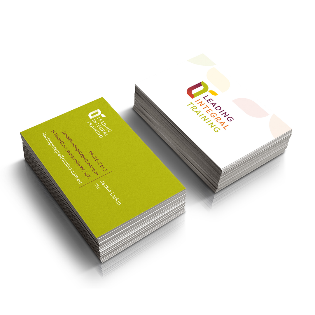 Leading Integral Training - Business Card