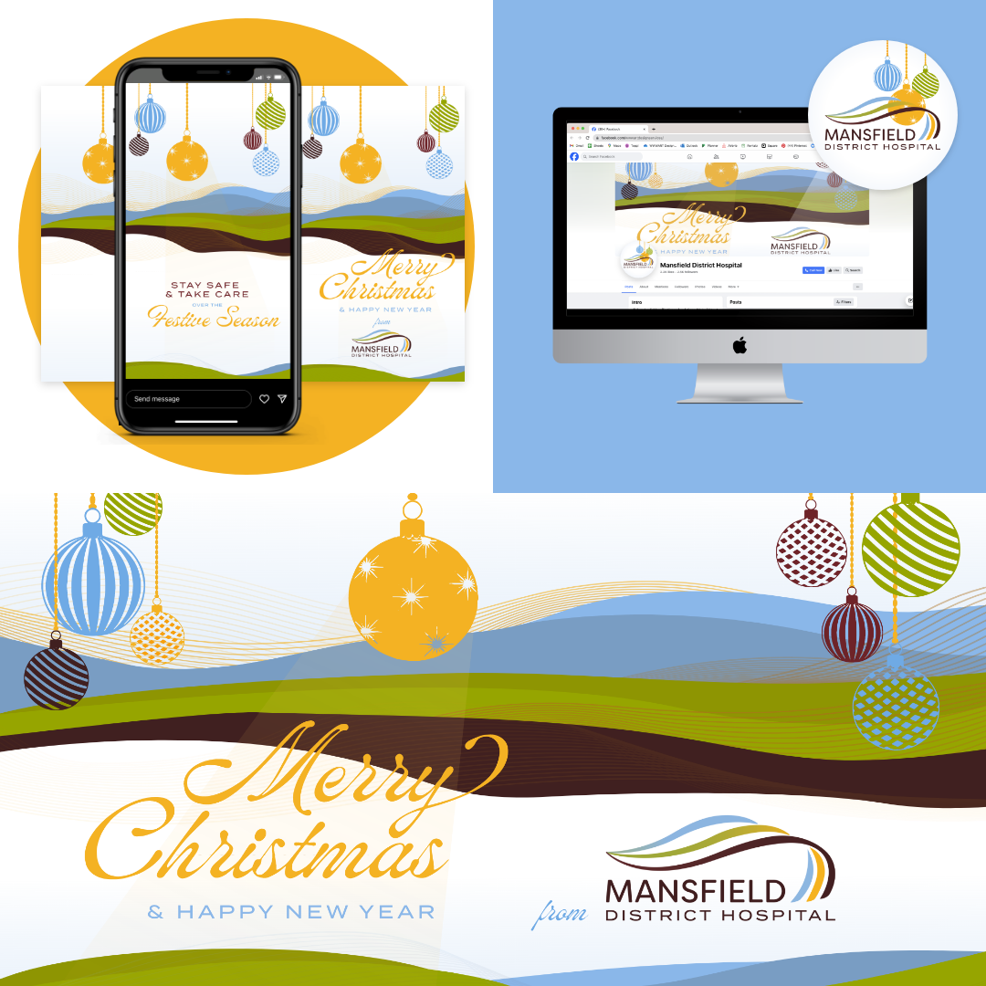 Mansfield District Hospital - Christmas Branding