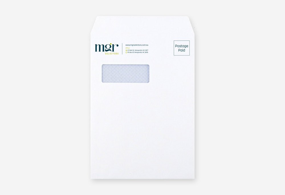MGR Solutions - Envelopes