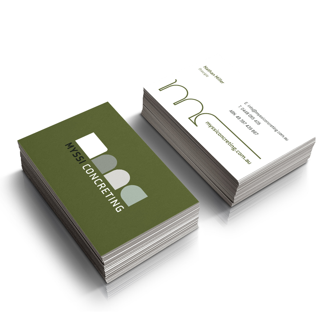 Myssi Concreting - Business Card