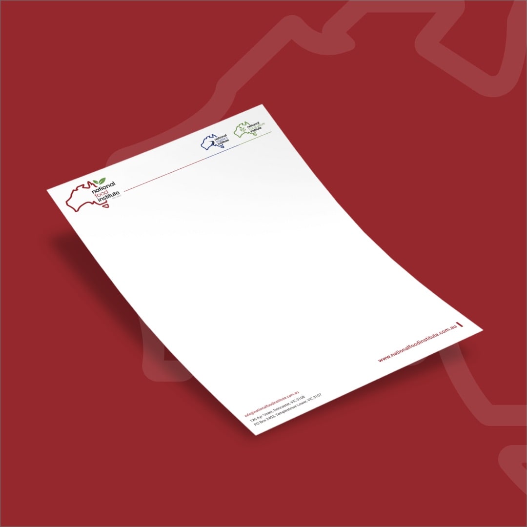 National Food Institute - Letterhead