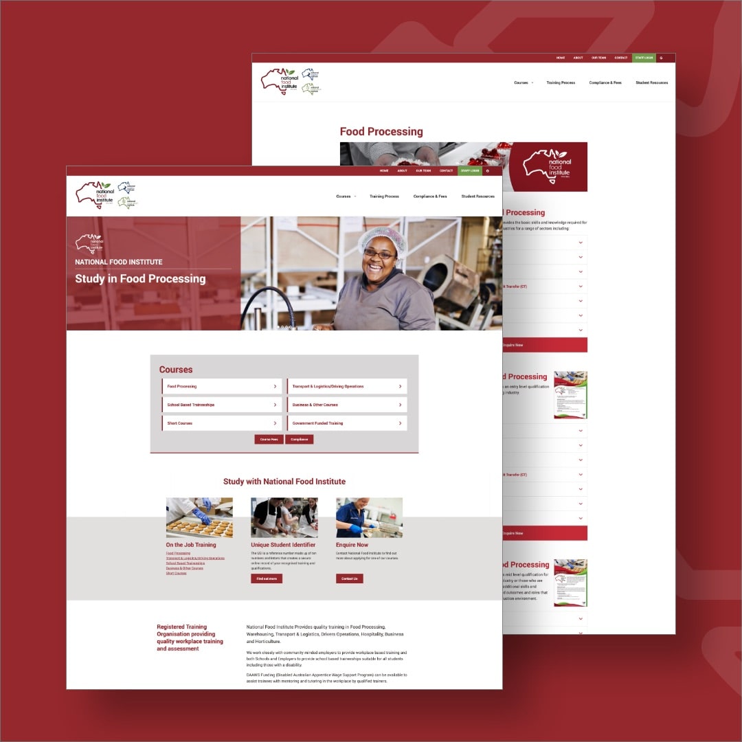 National Food Institute - Website