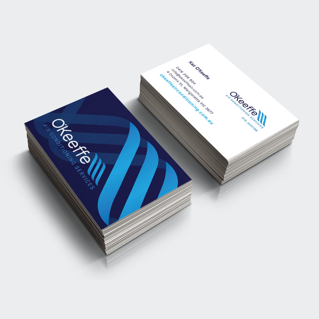 O'Keeffe Air Conditioning Services - Business Card O'Keeffe Air Conditioning Services - Business Card