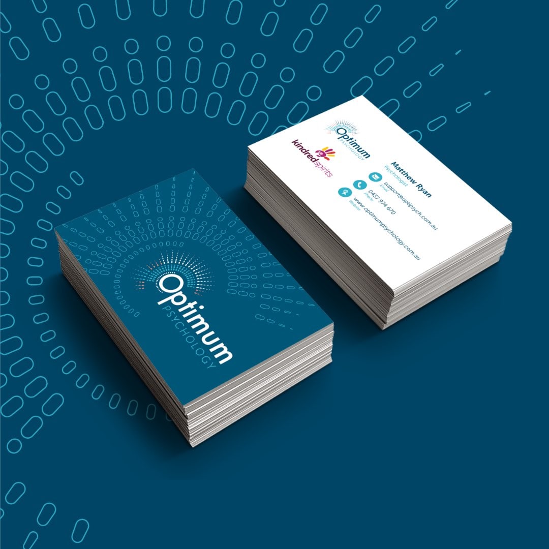 Optimum Psychology - Business Cards