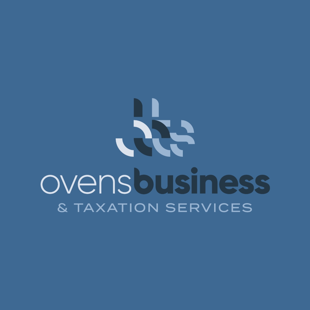Ovens Business & Taxation Services - Logo Reverse