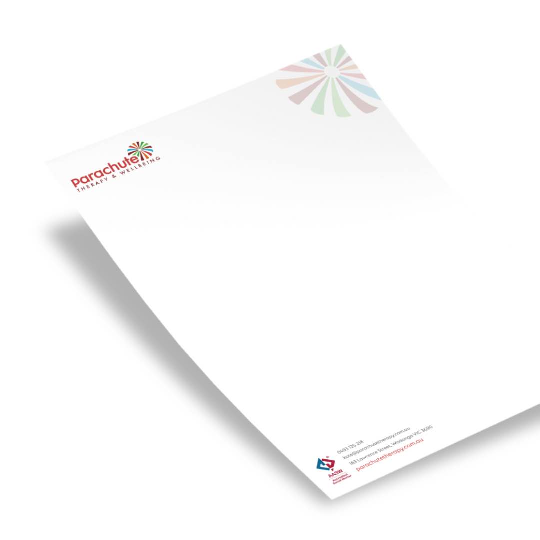 Parachute Therapy & Wellbeing - Letterhead