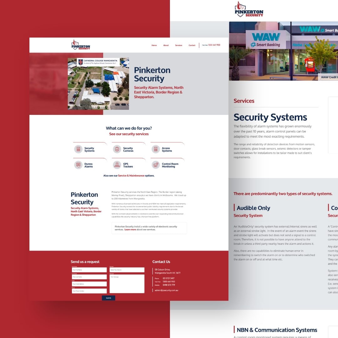 Pinkerton Security - Website