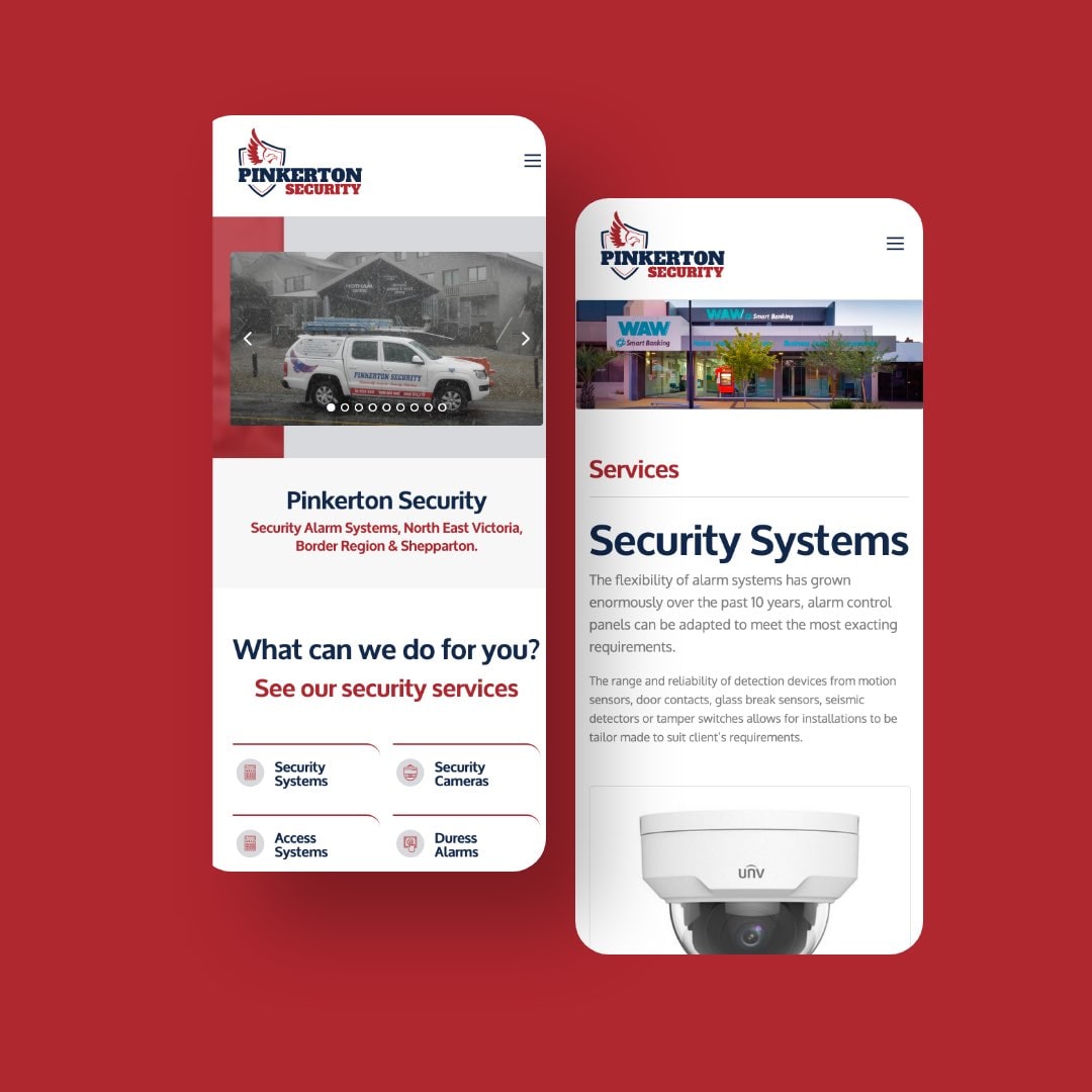 Pinkerton Security - Website