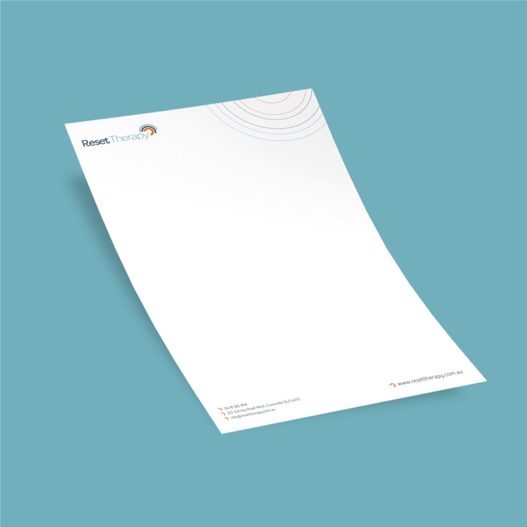 Reset Therapy - Letterhead