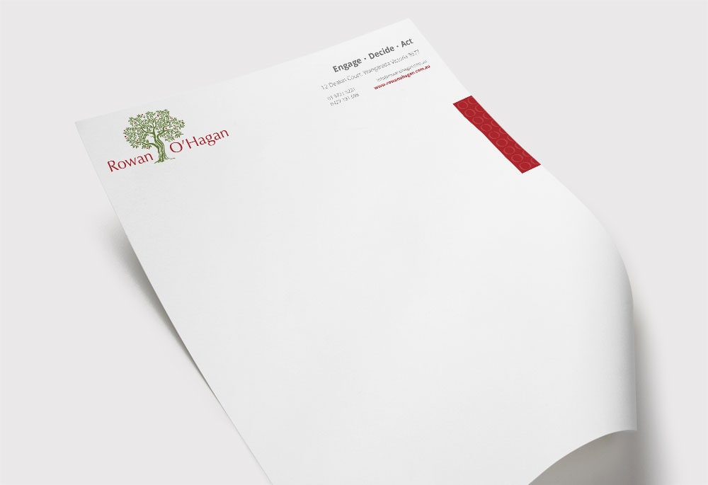 Rowan O'Hagan - Letterhead