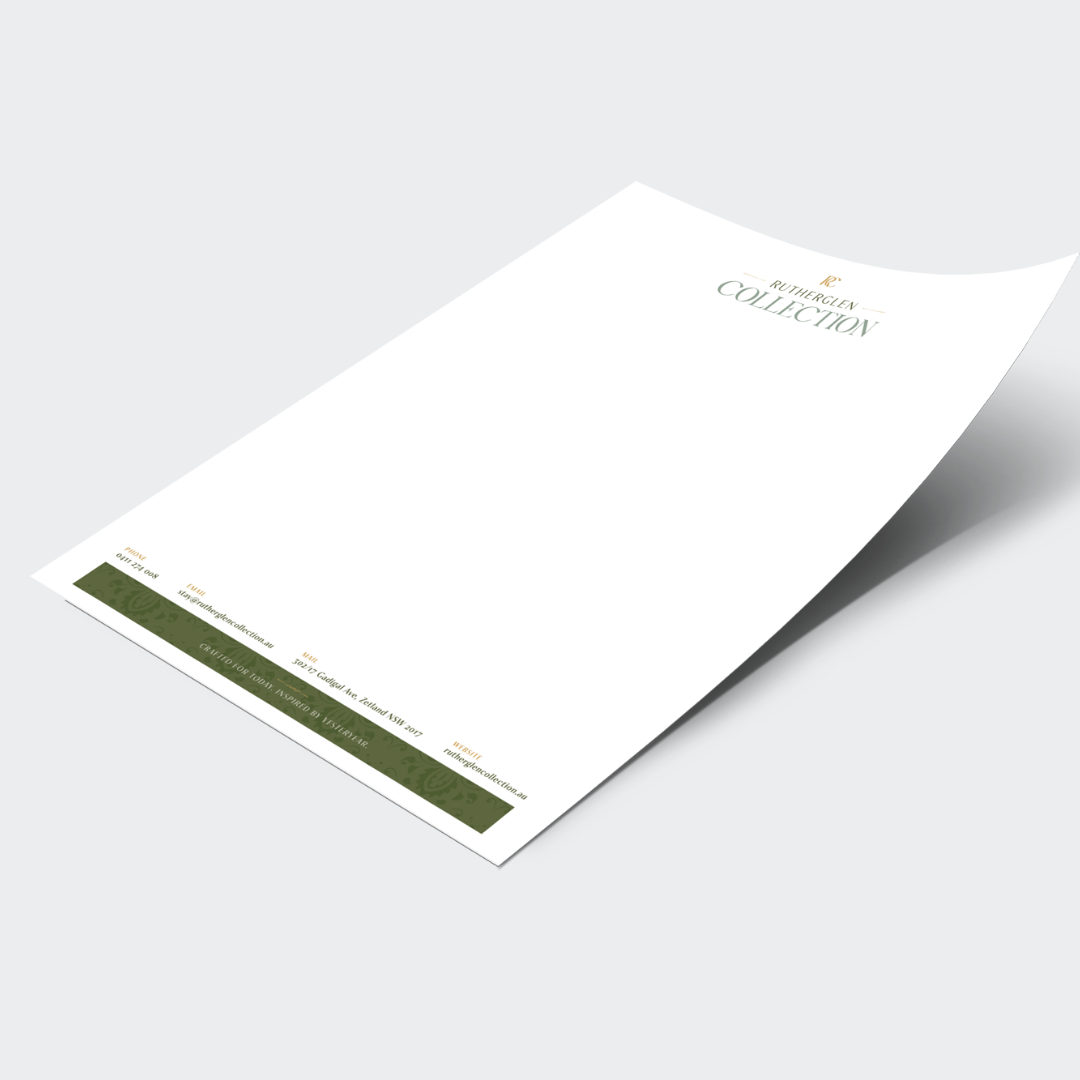 Rutherglen Collection - Letterhead