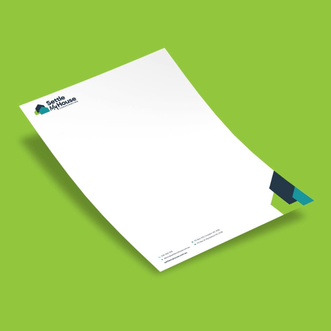 Settle My House - Letterhead