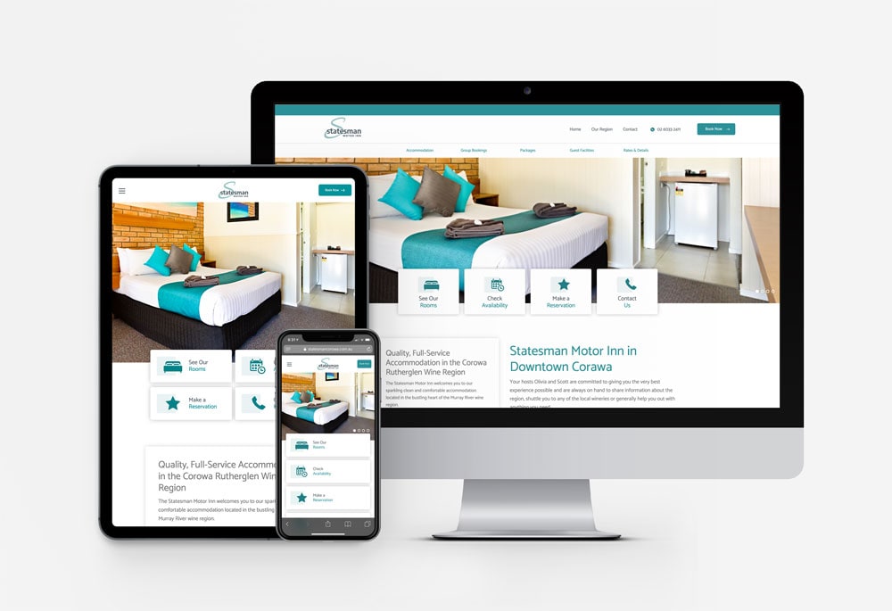 Statesman Motor Inn - Websites