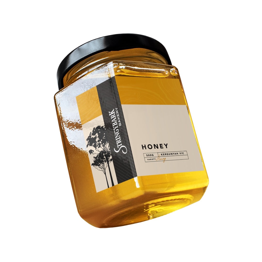 Stringybark Bakery - Honey Label