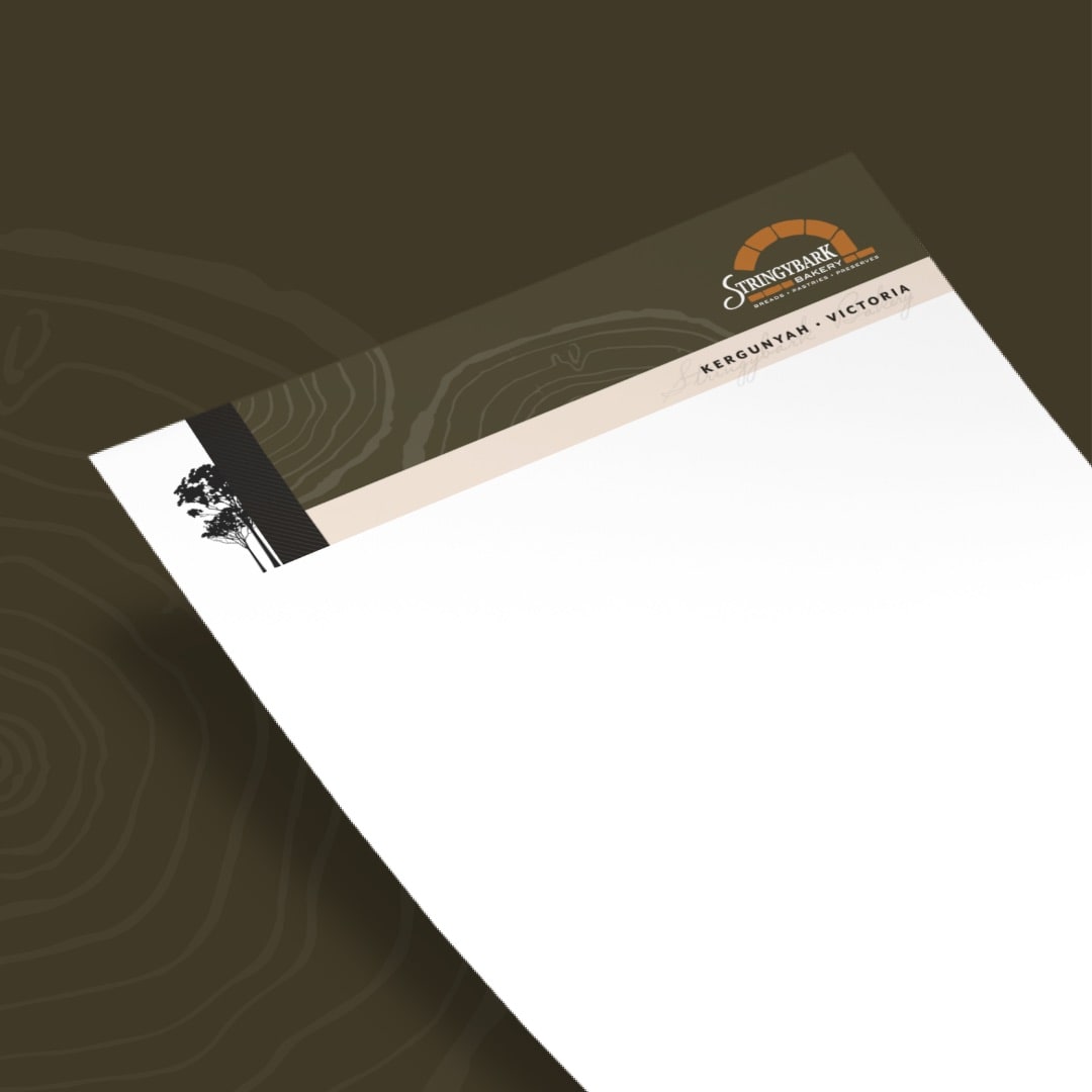 Stringybark Bakery - Letterhead