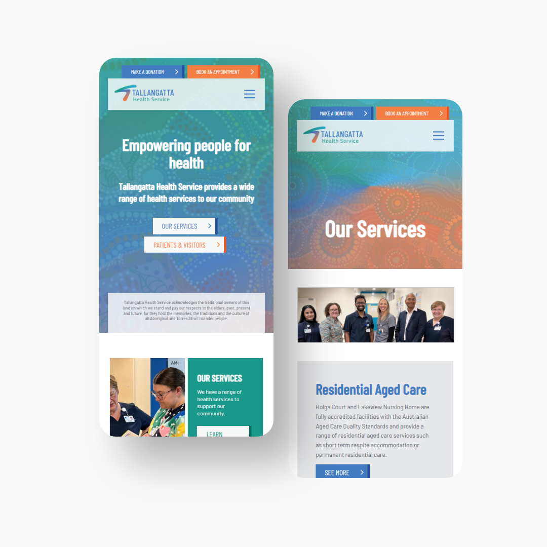 Tallangatta Health - Mobile