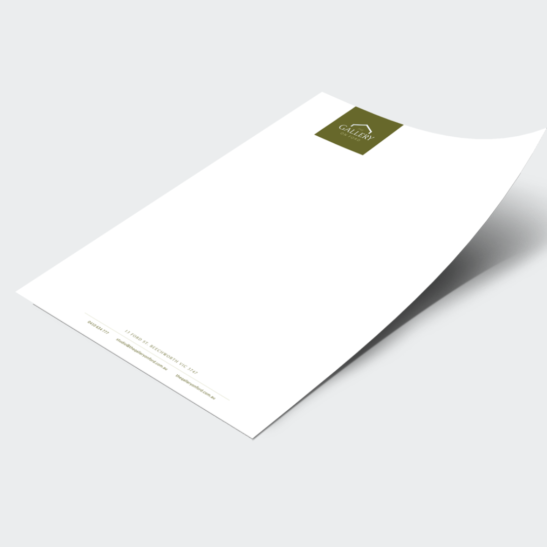 The Gallery on Ford - Letterhead