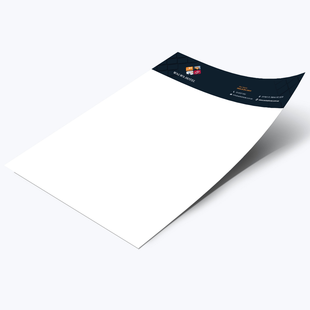 Walwa Hotel - Letterhead