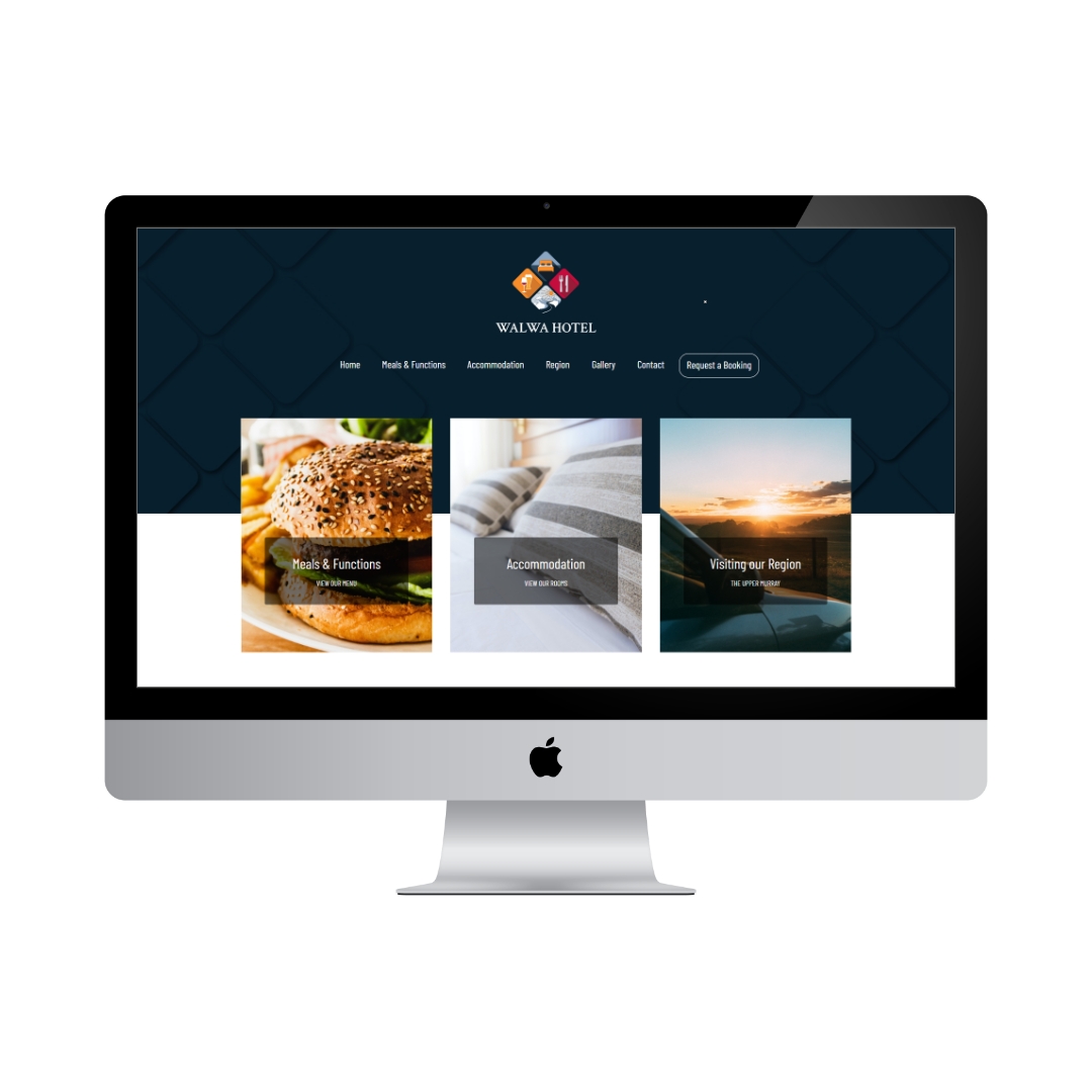 Walwa Hotel - Website Desktop