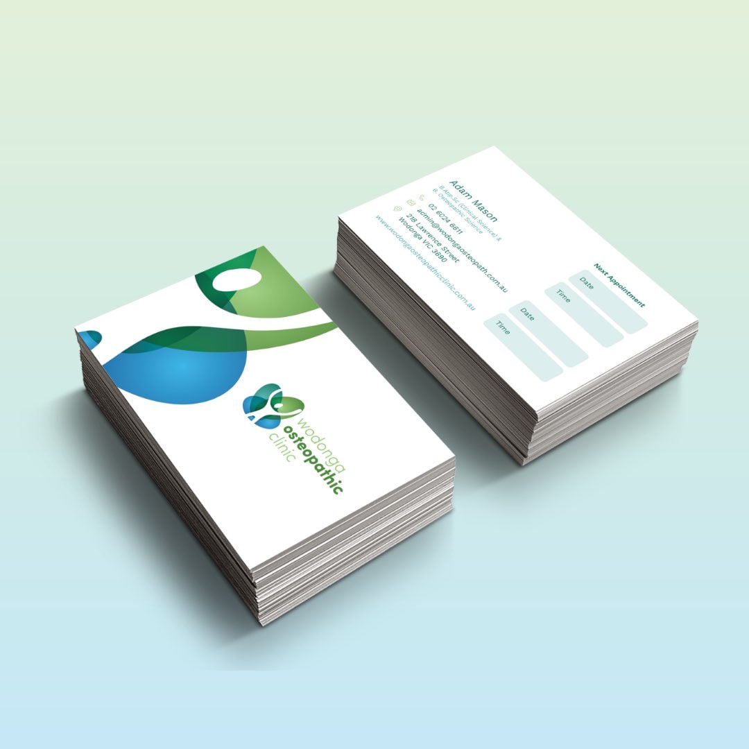 Wodonga Osteopathic Clinic - Business Cards