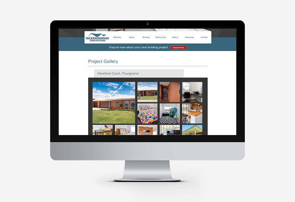 Yackandandah Constructions - Website