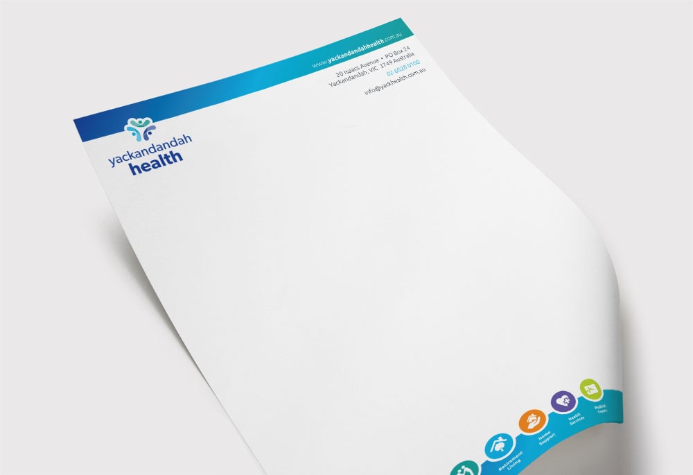 Yackandandah Health - Letterhead