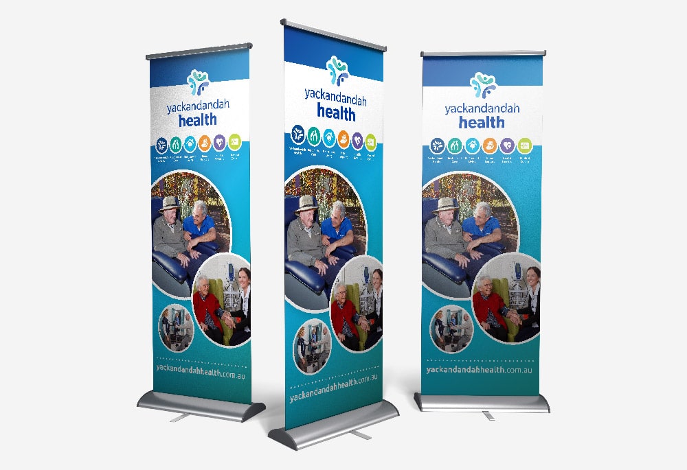 Yackandandah Health - Roll Up Banner