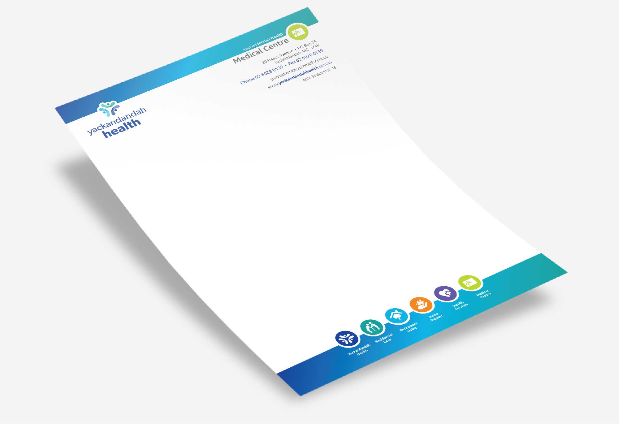 Yackandandah Health - Letterhead