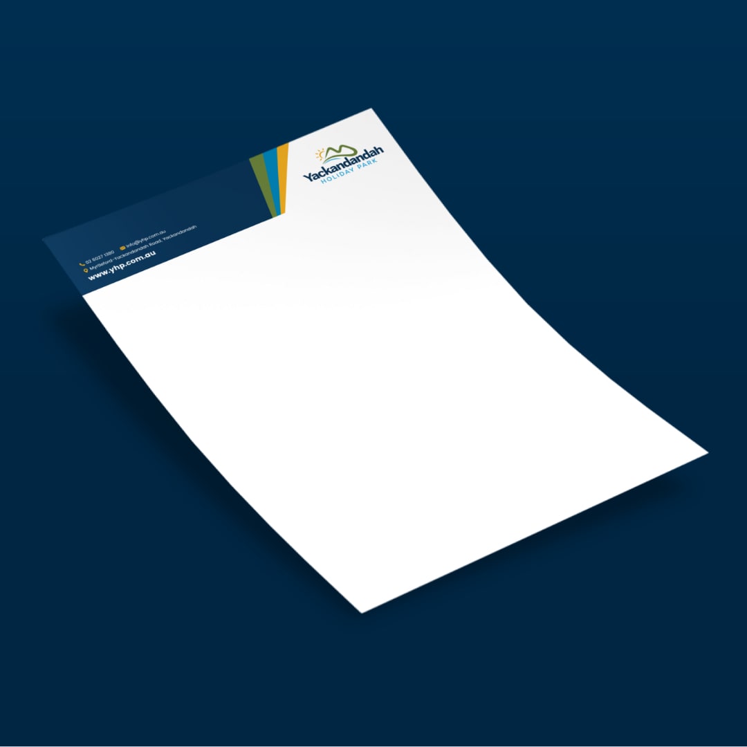 Yackandandah Holiday Park - Letterhead